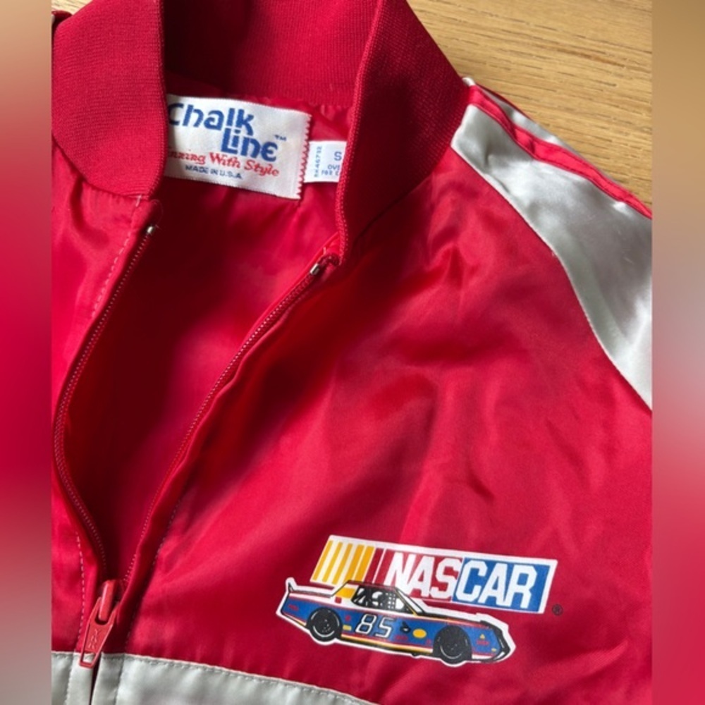 VTG chalk line nascar track jacket